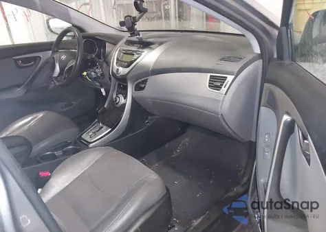 2012 Hyundai Elantra Limited (Ulsan Plant) из США, поврежденный, VIN KMHDH4AE7CU192859